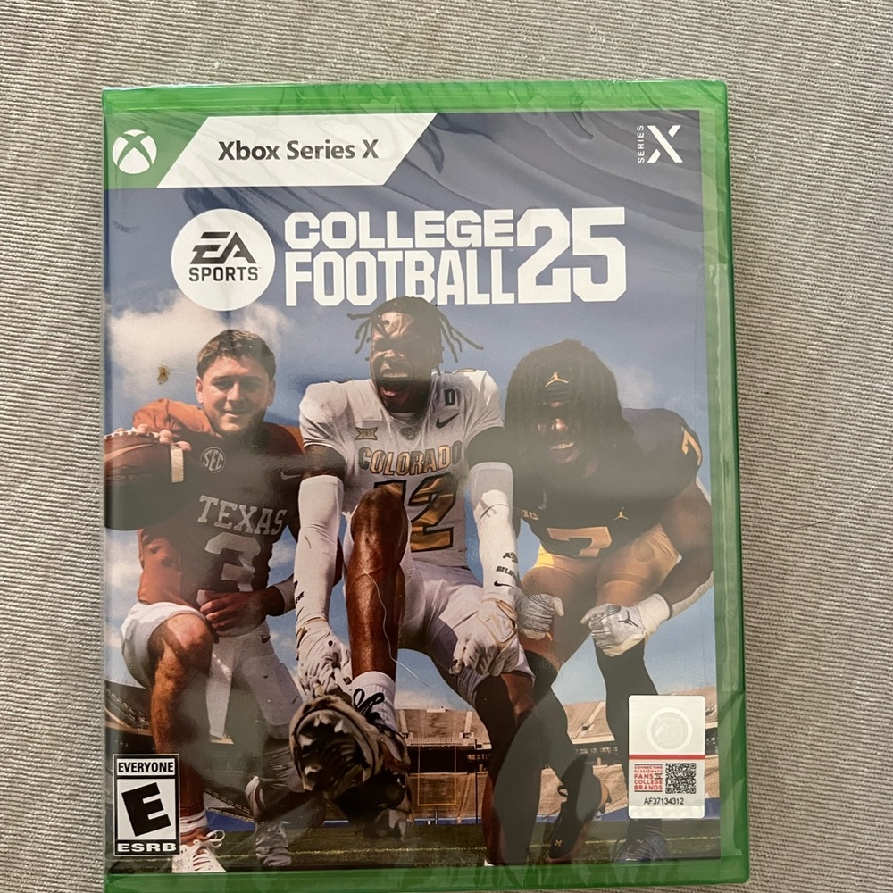 College Football 25 Xbox Series X Game - Green Case
